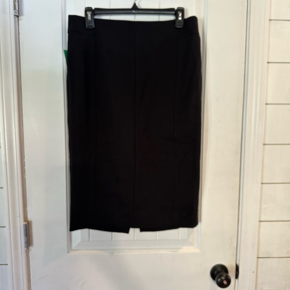 Tahari Black Pencil Skirt